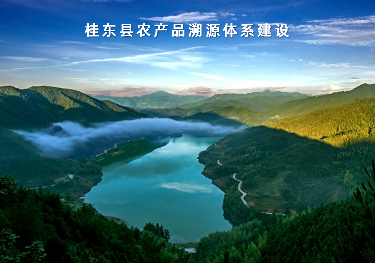 湖(hú)南(nán)省桂東(dōng)縣農(nóng)産品溯源體(tǐ)系建設