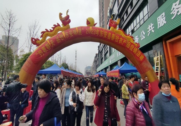 東(dōng)安舉辦春社農(nóng)産品促銷活動 農(nóng)産品交易額達400餘萬元